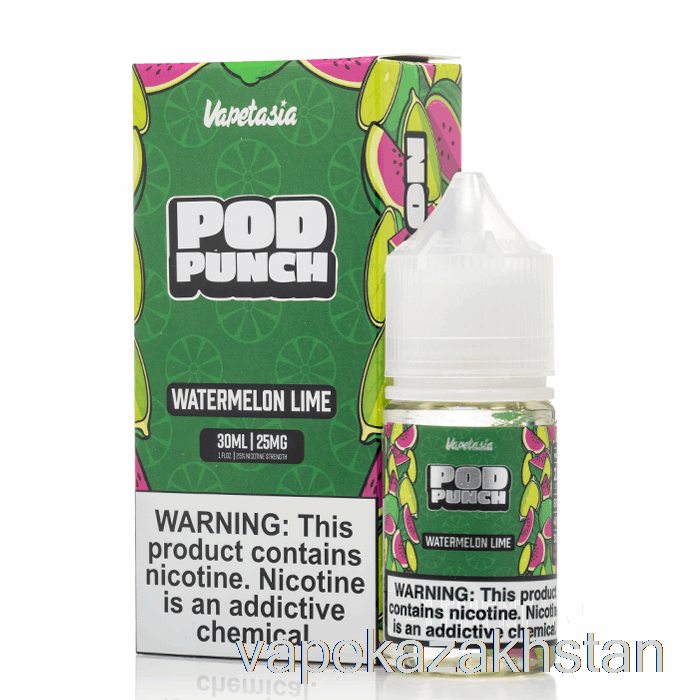 Vape Smoke Watermelon Lime - Vapetasia POD PUNCH Salts - 30mL 50mg